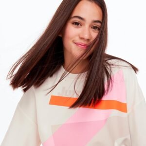 Oversized sports sweatshirt